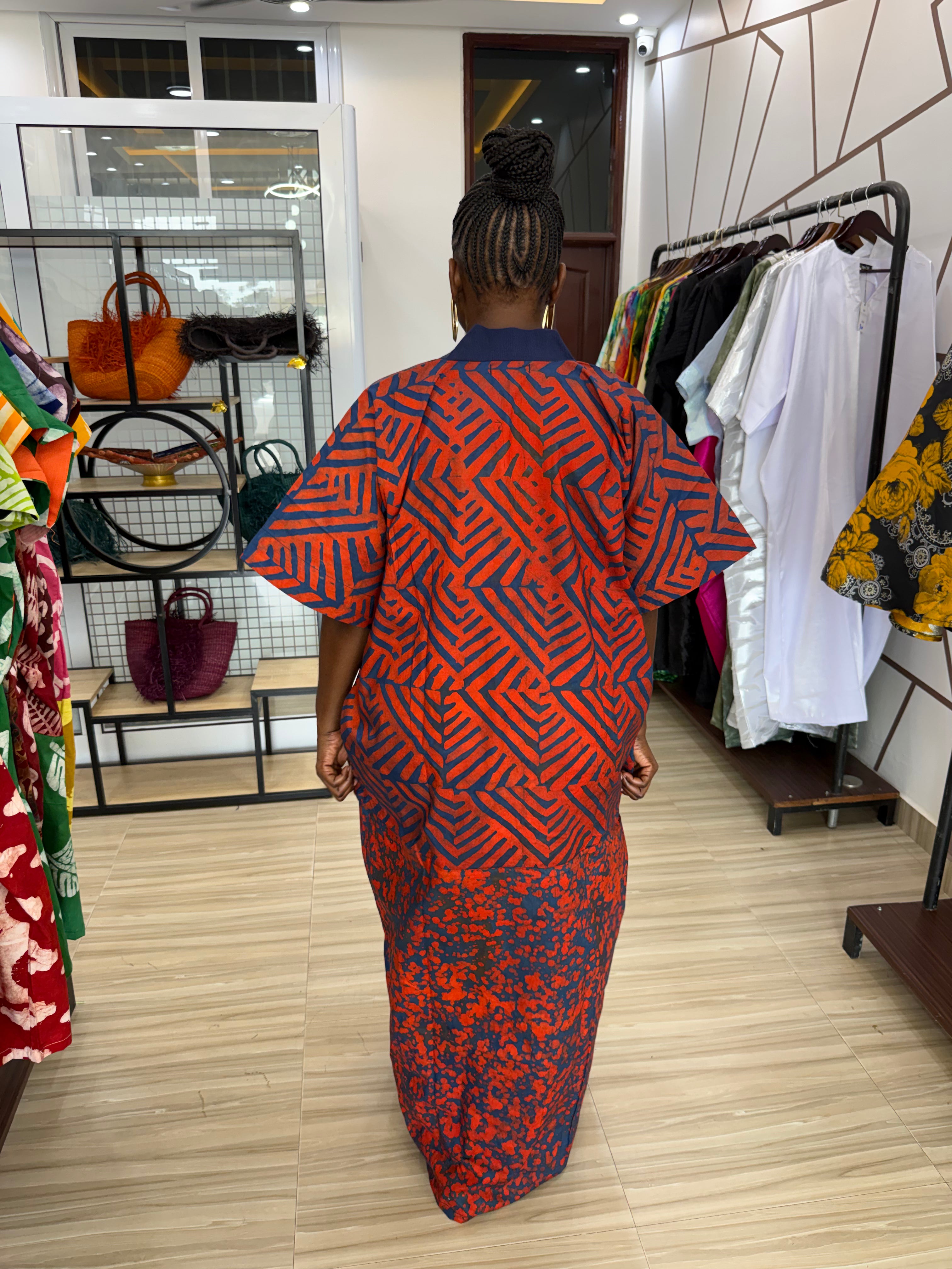 Sika Boubou Maxi Original With Ashoki