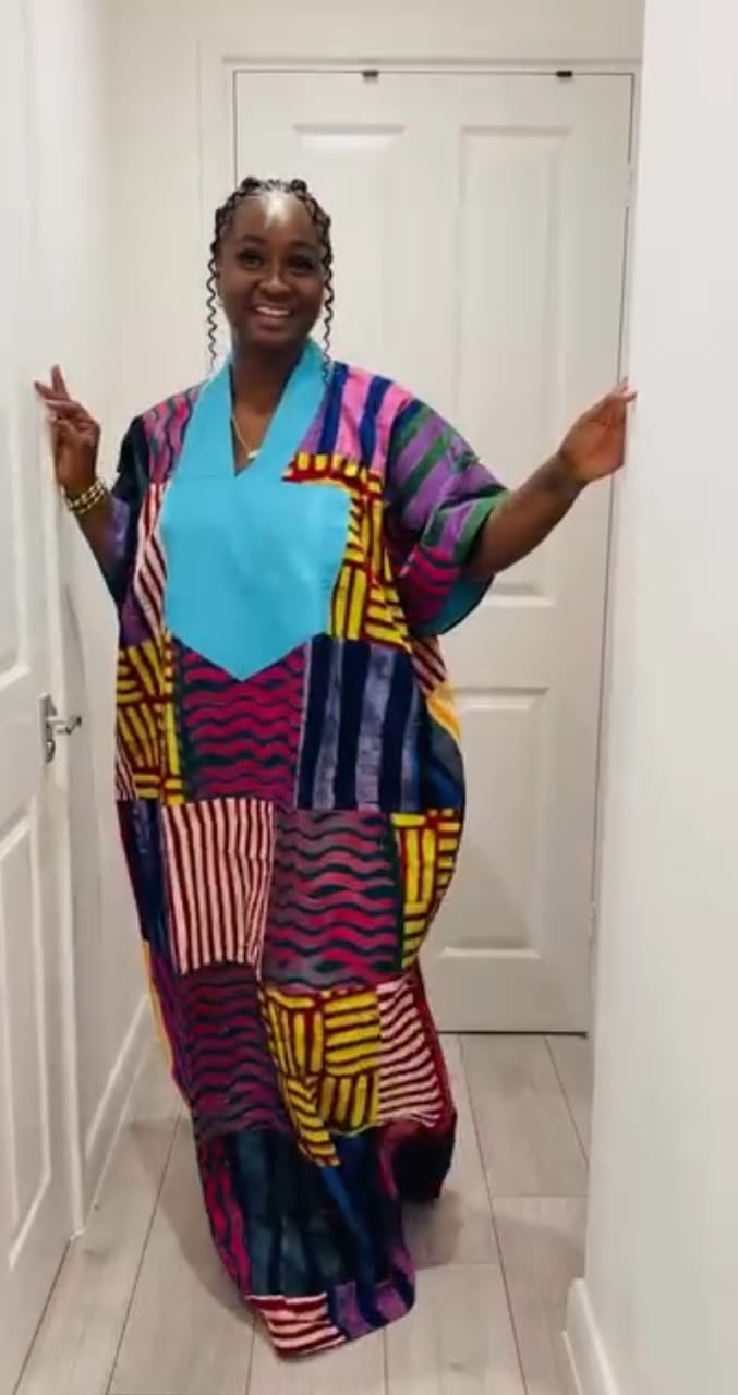 Sika Boubou Maxi Multi Patchwork
