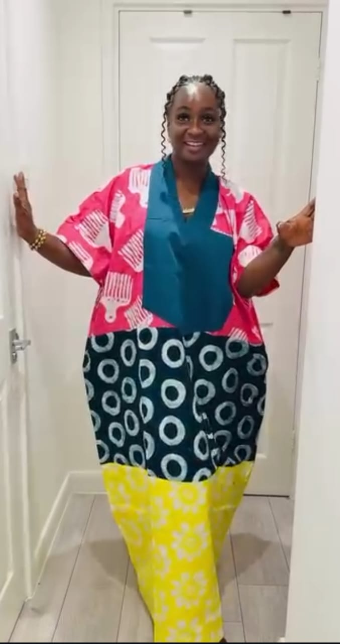 Sika Boubou Maxi Patchwork