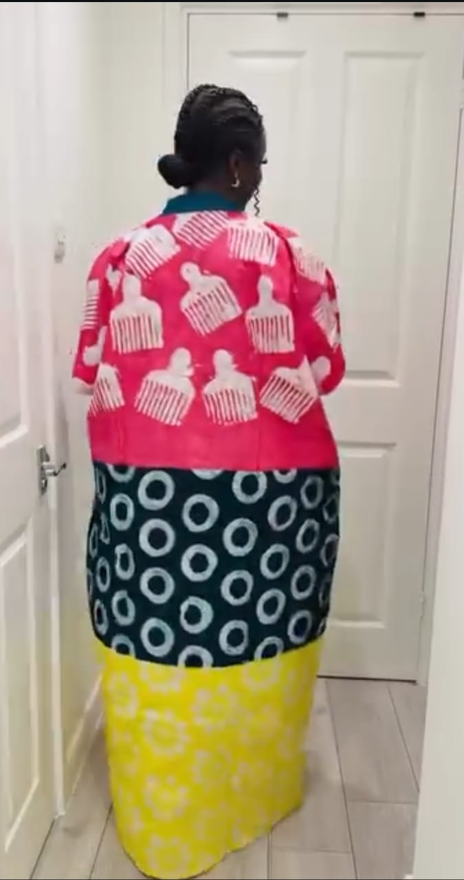 Sika Boubou Maxi Patchwork