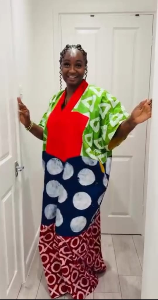 Sika Boubou Maxi Patchwork