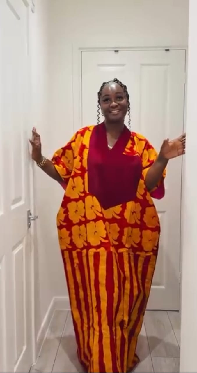 Sika Boubou Maxi Two Tone