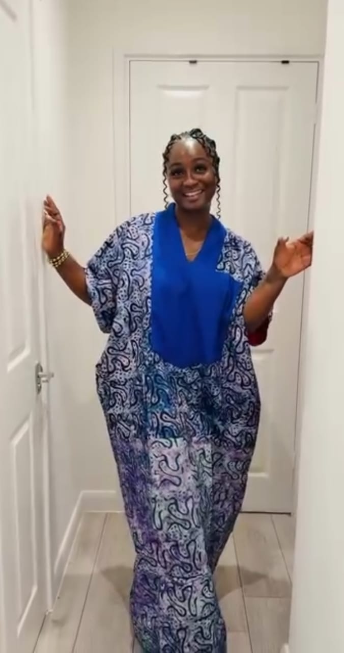 Sika Boubou Maxi Two Tone
