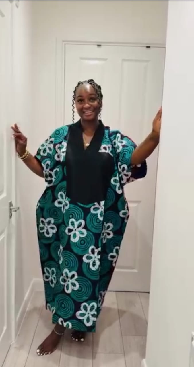 Sika Boubou Midi Two Tone