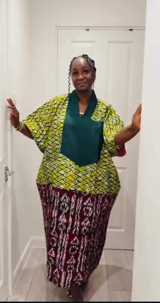 Sika Boubou Midi Two Tone